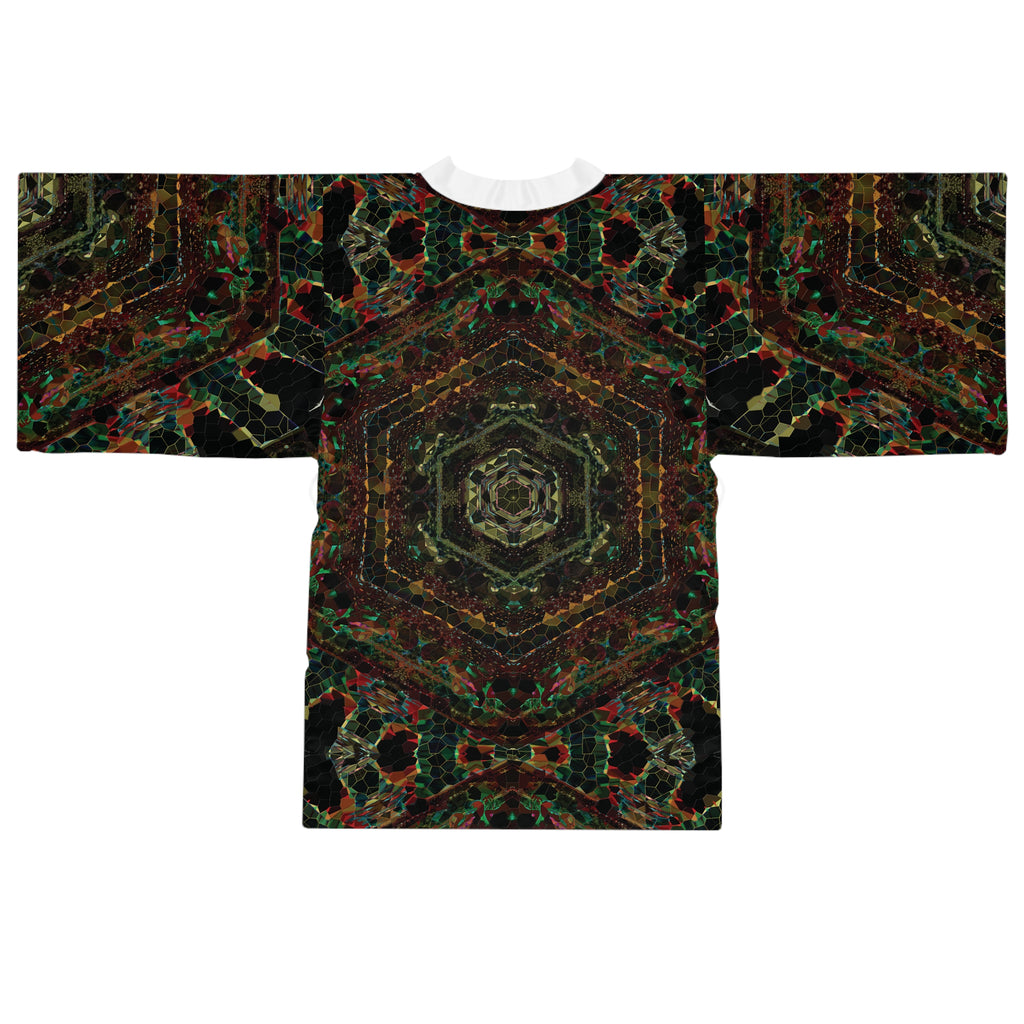 Long Sleeve Kimono Robe - DK Series No.14