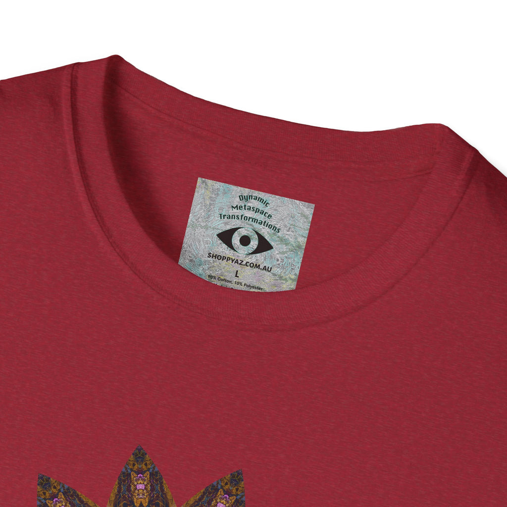 Unisex Softstyle T-Shirt - Love Light Mandalas No.1