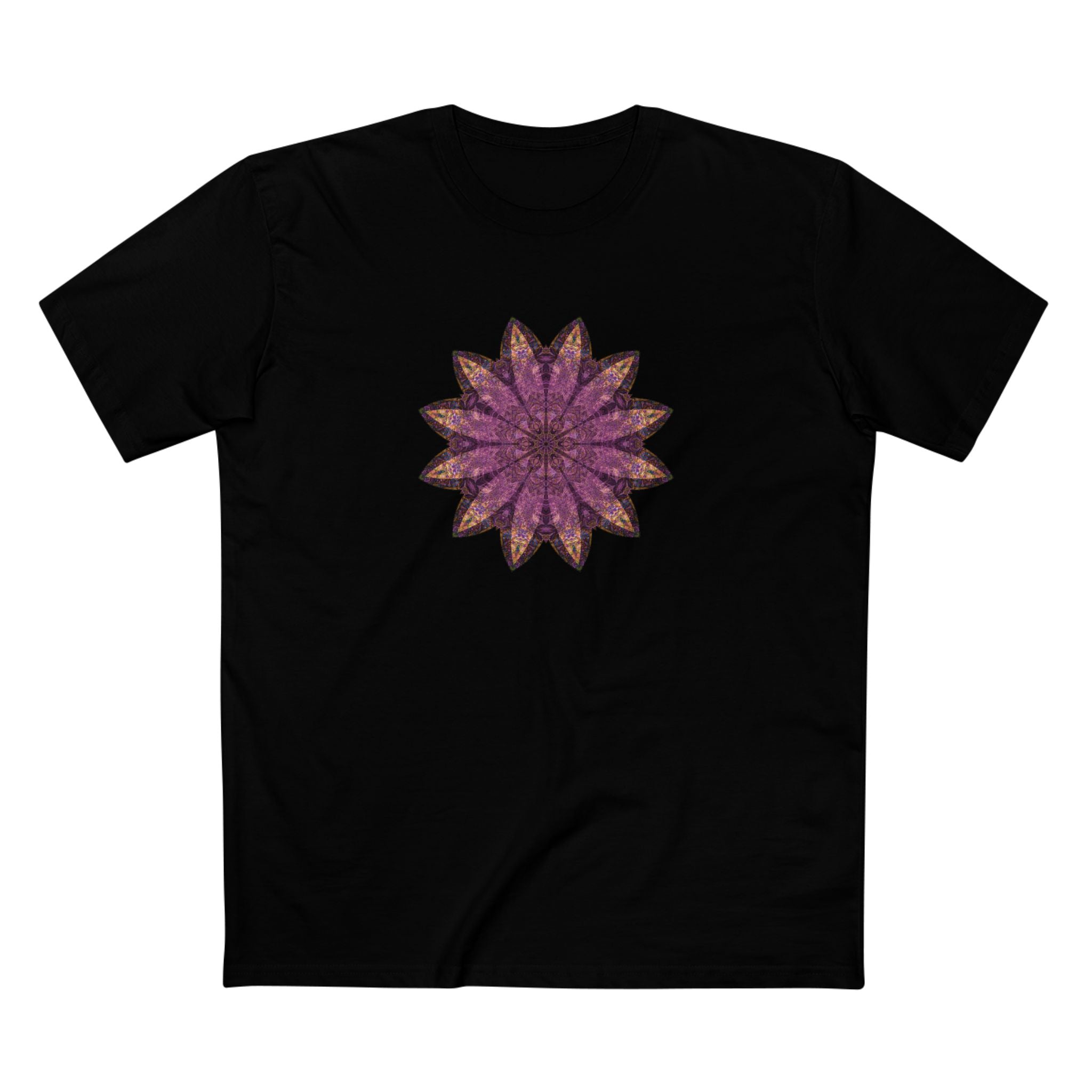 Men's Staple Tee - Love Light Mandalas No.16