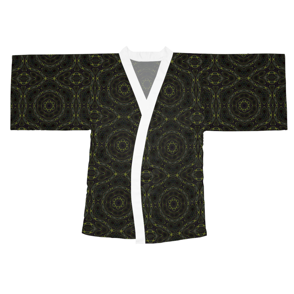 Long Sleeve Kimono Robe - P5 Kaleidoscopic No.4
