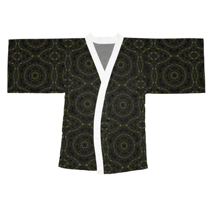 Long Sleeve Kimono Robe - P5 Kaleidoscopic No.4