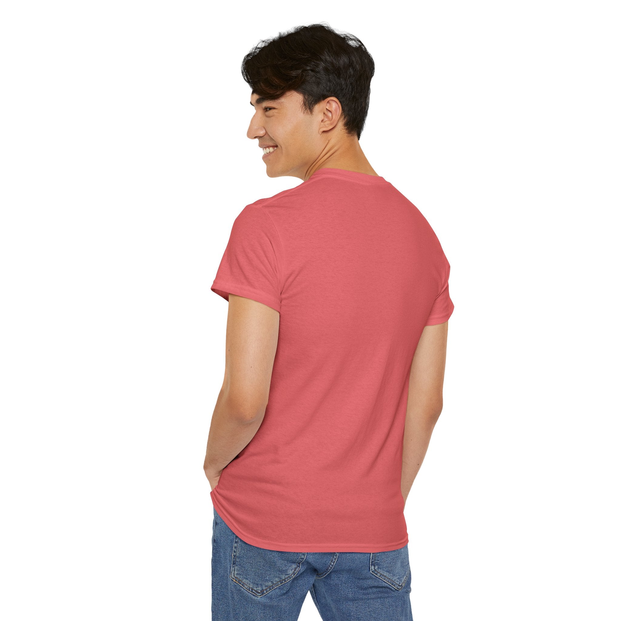 Unisex Heavy Cotton Tee - The Traveller Series (Abstract Autumn)