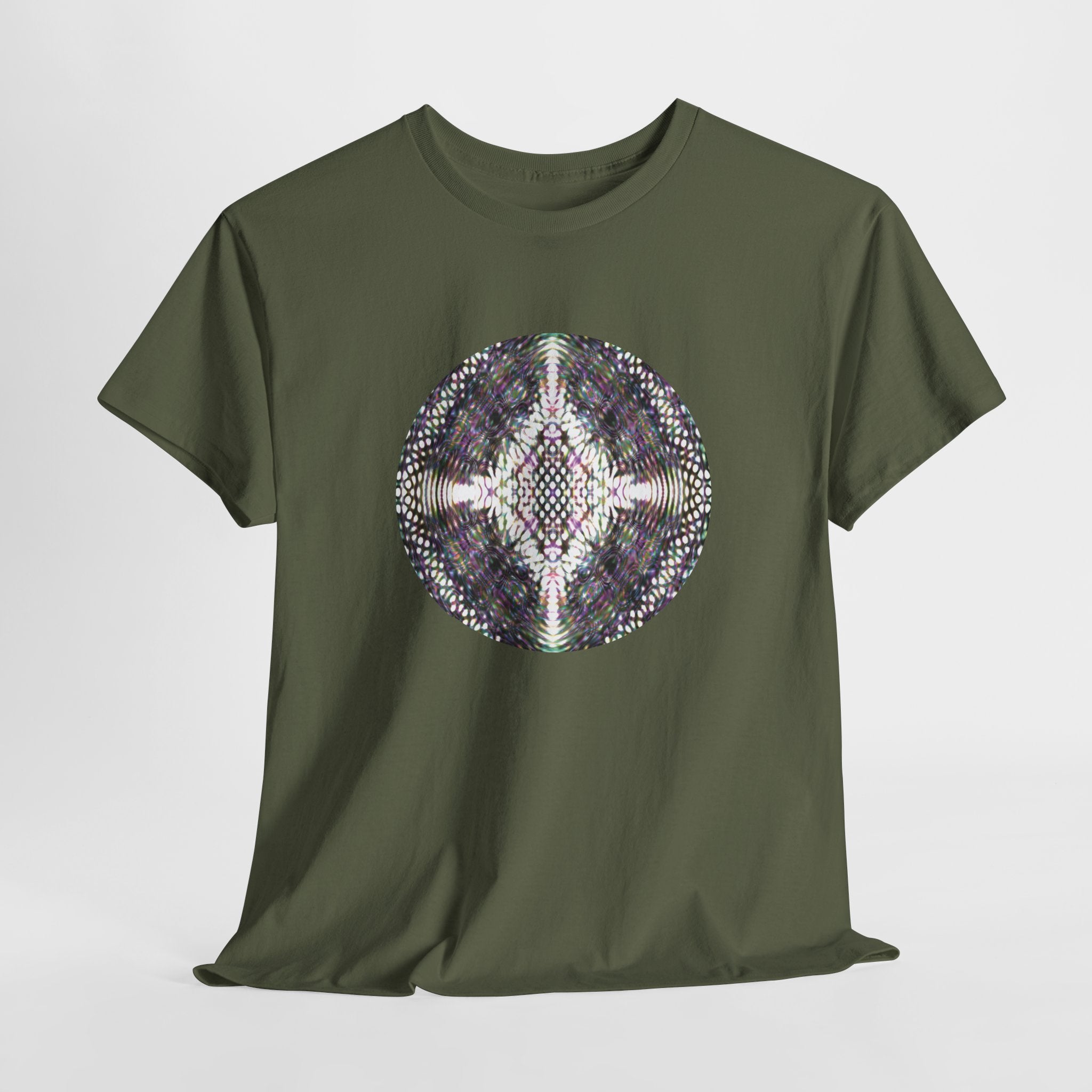 Unisex Heavy Cotton Tee - DMT Scribe Spheres No.8