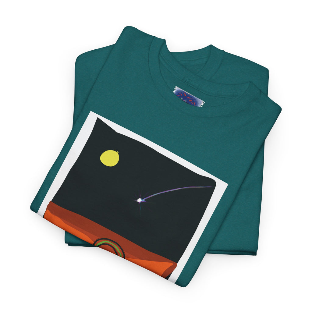 Unisex Heavy Cotton Tee - The Traveller Series (Shooting Star)
