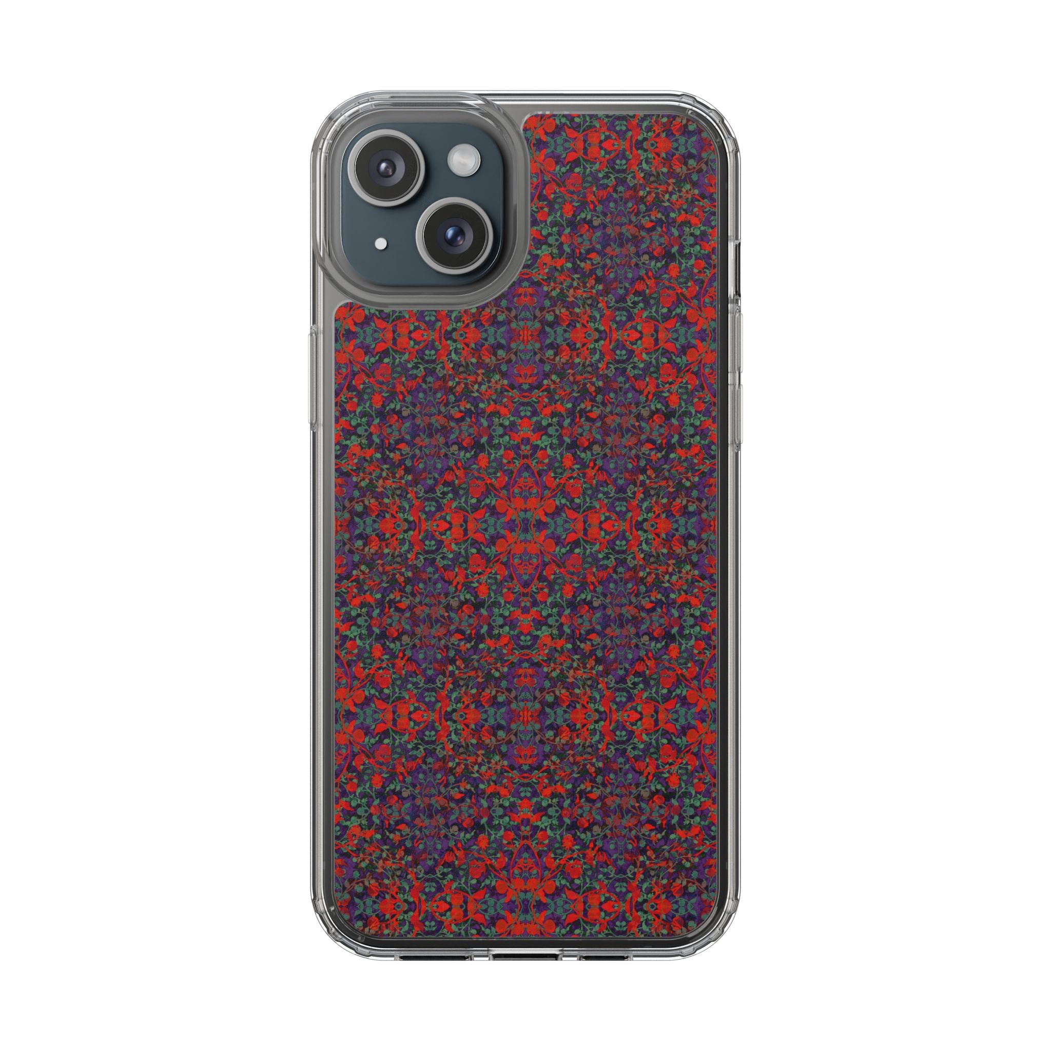 iPhone 15 Clear Case – Hidden Weave Series No.25