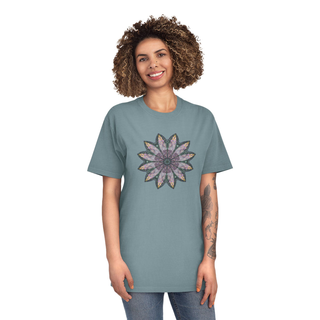 Unisex Faded Shirt - Love Light Mandalas No.21