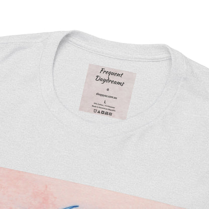 Unisex Heavy Cotton Tee - Frequent Daydreams Sketch No.46