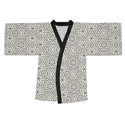 Long Sleeve Kimono Robe - P5 Kaleidoscopic No.19
