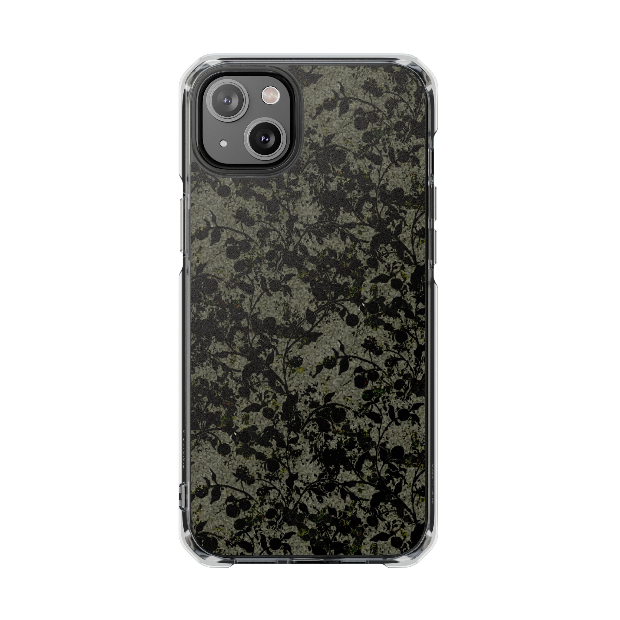 iPhone 14 Magnetic Clear Impact Case - Hidden Weave Series V3 No.25