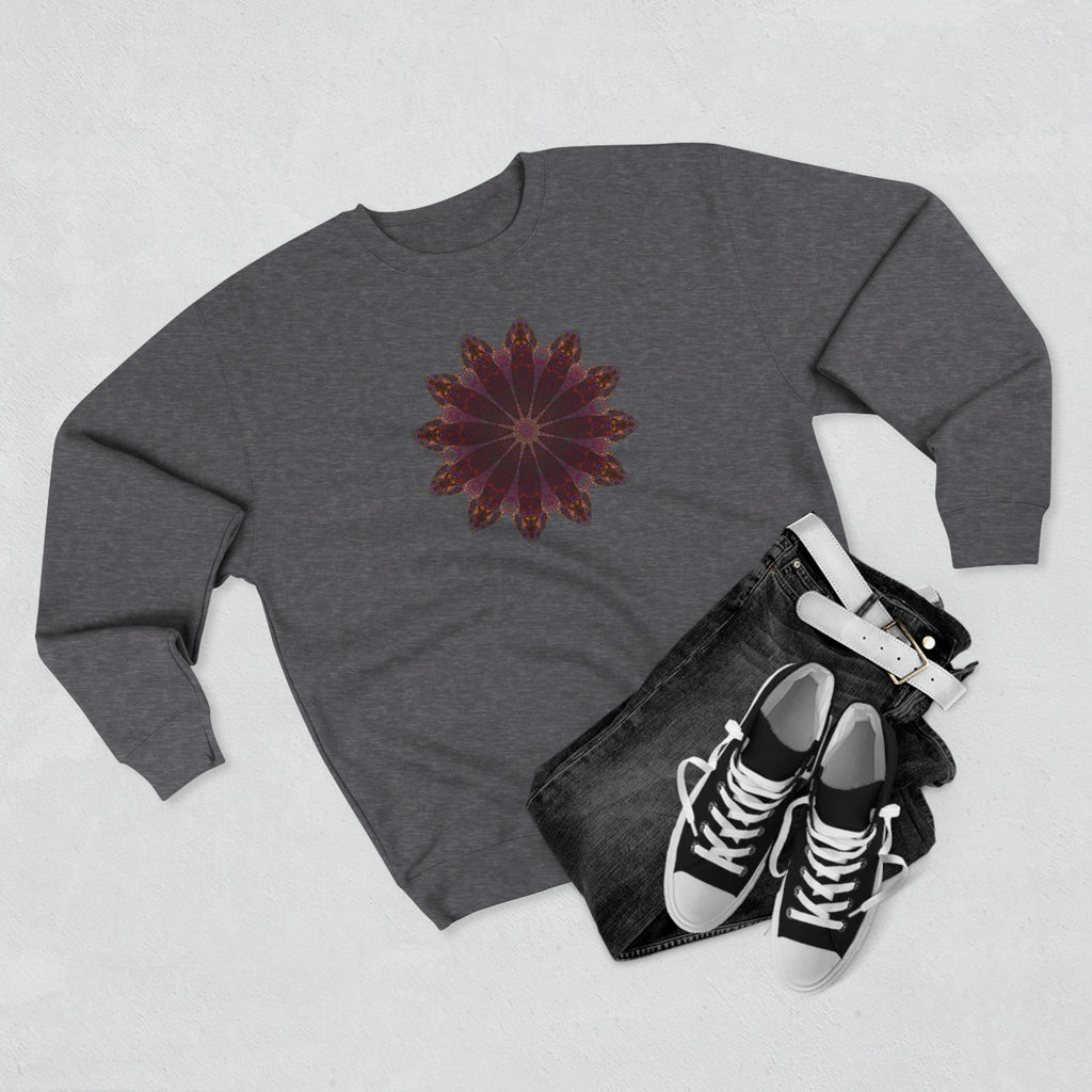 Unisex Crewneck Sweatshirt - Love Light Mandalas No.5