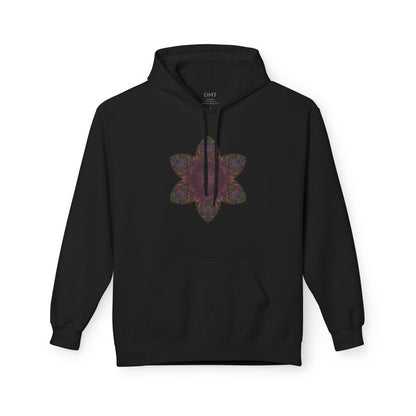 Unisex Midweight Softstyle Fleece Hoodie - Love Light Mandalas No.3