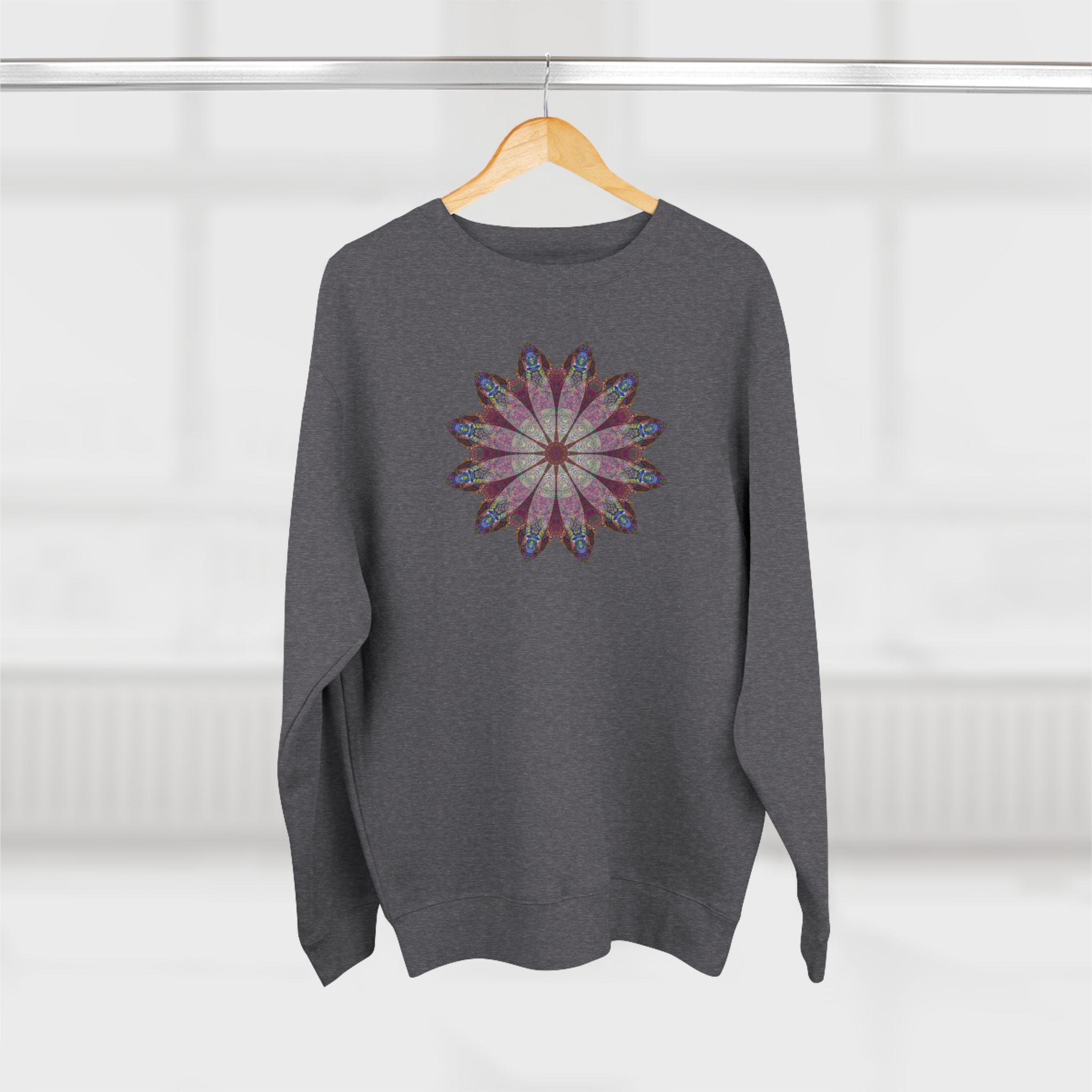 Unisex Crewneck Sweatshirt - Love Light Mandalas No.9