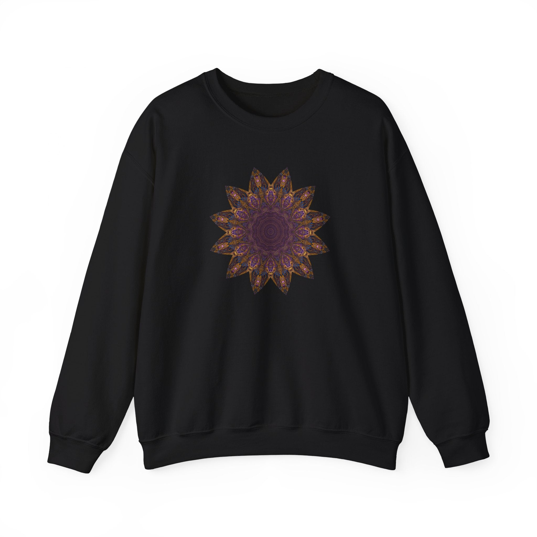 Unisex Heavy Blend™ Crewneck Sweatshirt - Love Light Mandalas No.1