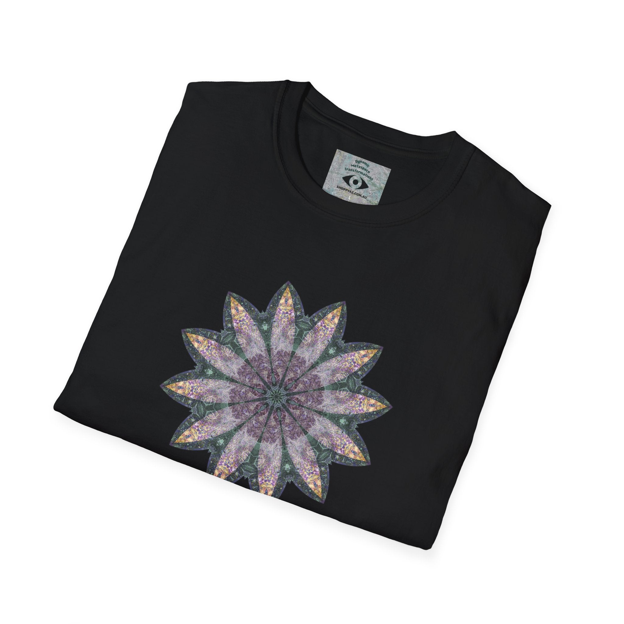 Unisex Softstyle T-Shirt - Love Light Mandalas No.21