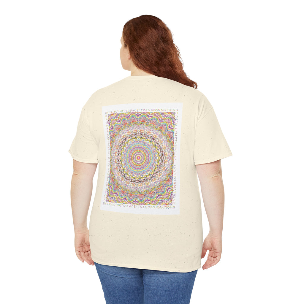Unisex Heavy Cotton Tee (Back) - DMT Seer No.11