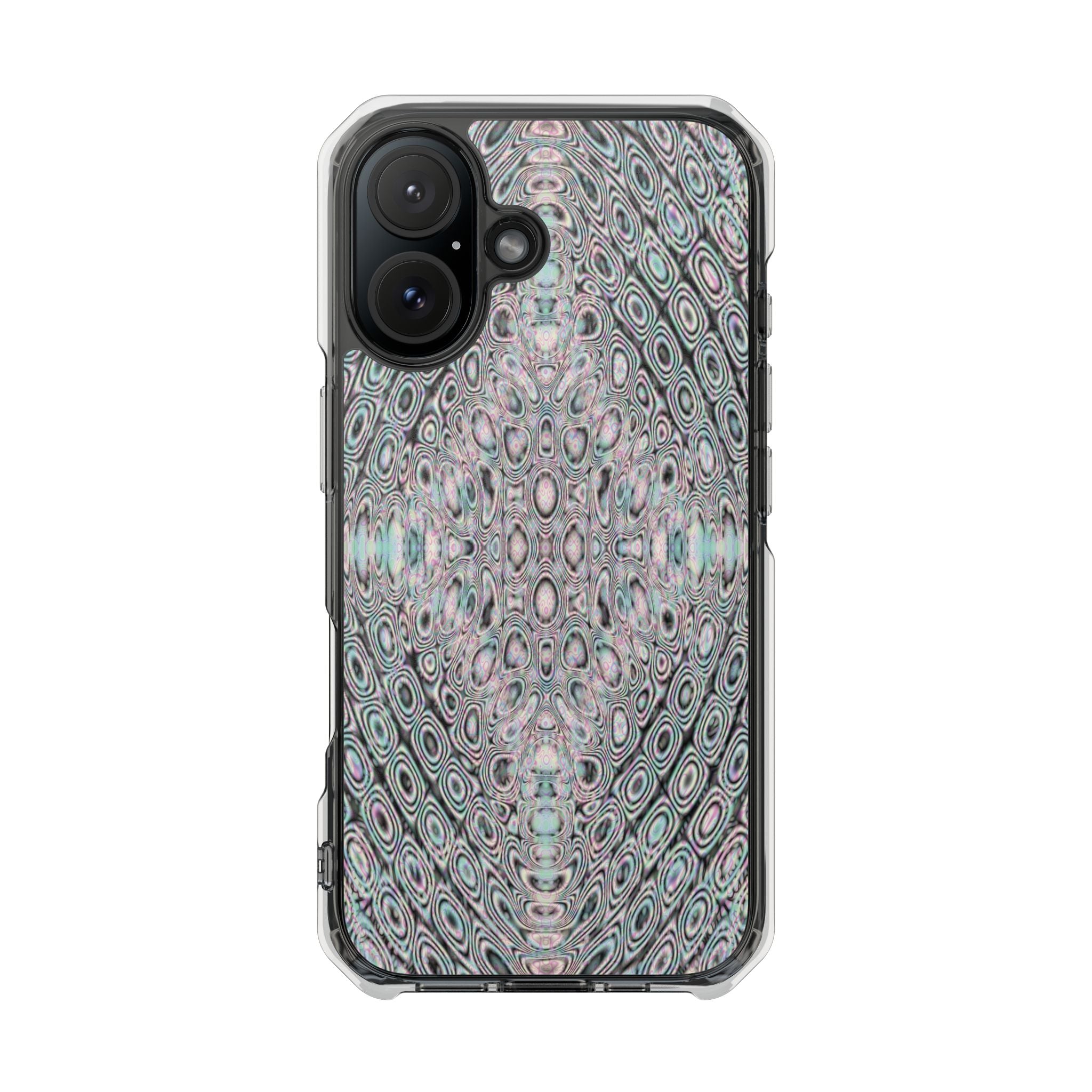 iPhone 16 Magnetic Clear Impact Case - DMT Seer No.13