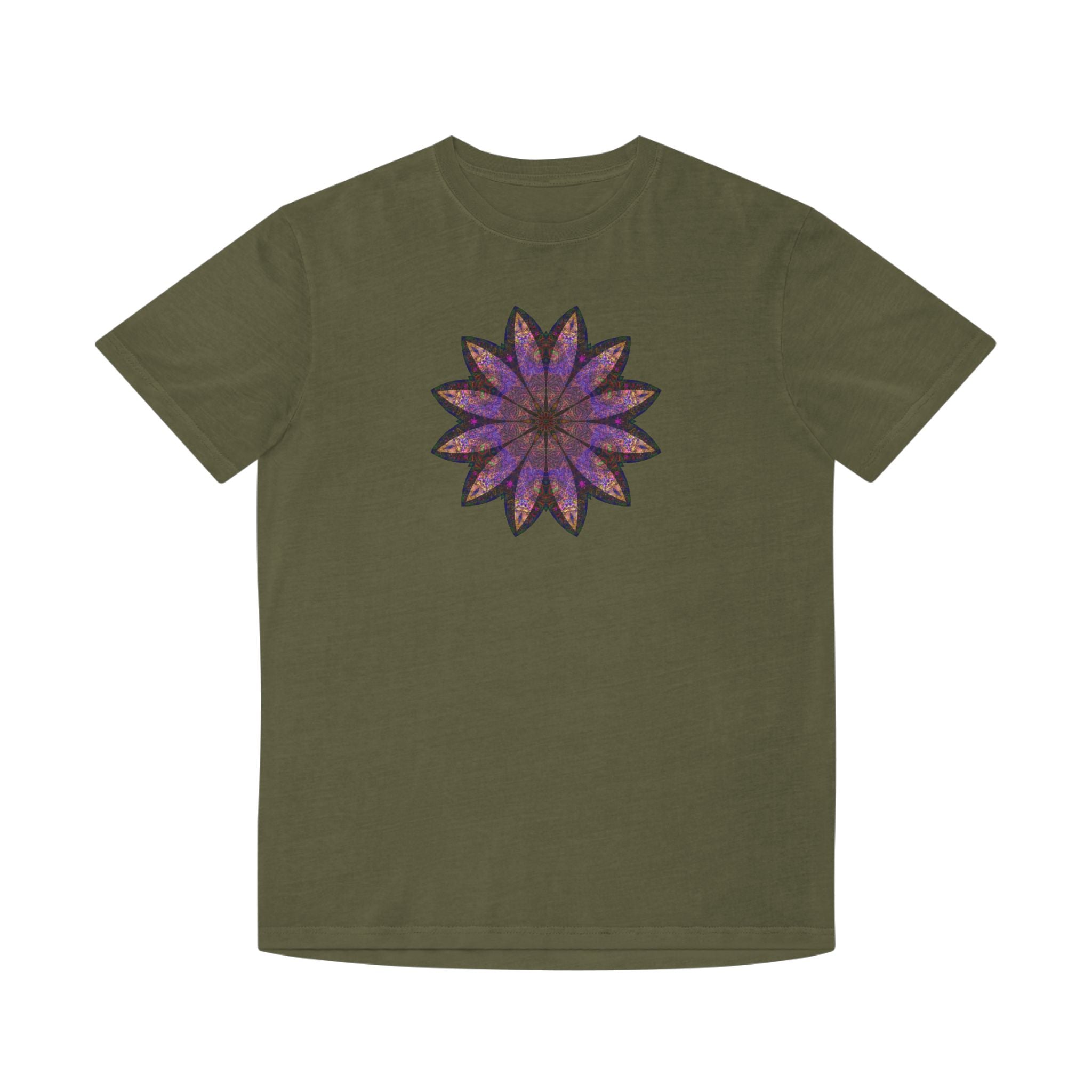 Unisex Faded Shirt - Love Light Mandalas No.23