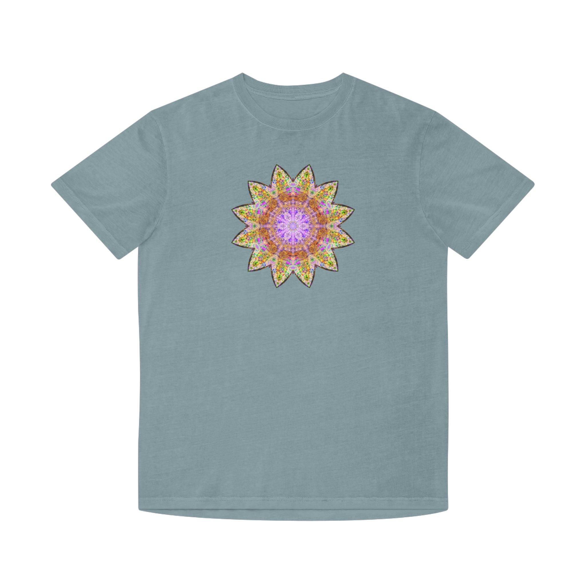 Unisex Faded Shirt - Love Light Mandalas No.14
