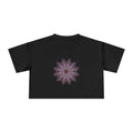 Women's Cropped Tee - Love Light Mandalas No.17
