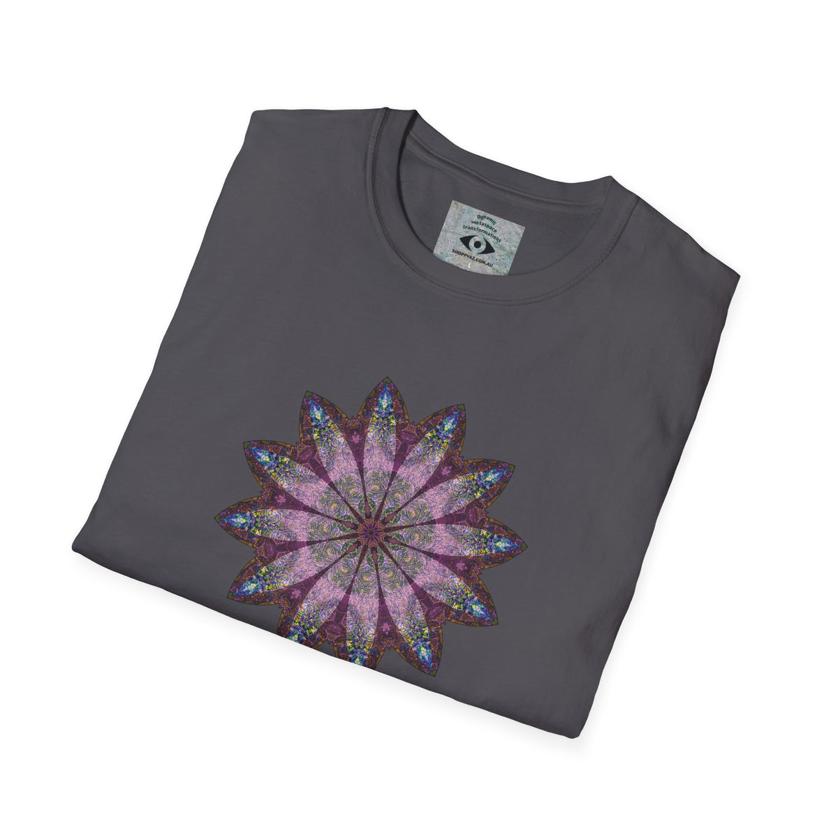 Unisex Softstyle T-Shirt - Love Light Mandalas No.19