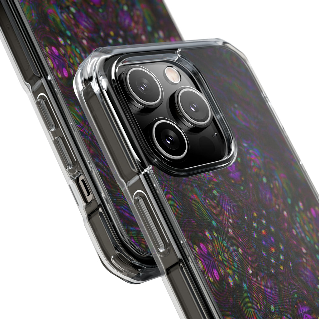 iPhone 14 Magnetic Clear Impact Case - DMT Scribe Tiles No.6