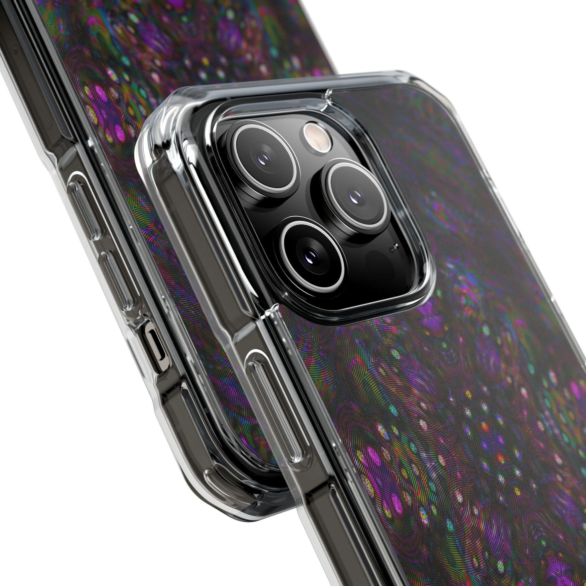 iPhone 14 Magnetic Clear Impact Case - DMT Scribe Tiles No.6