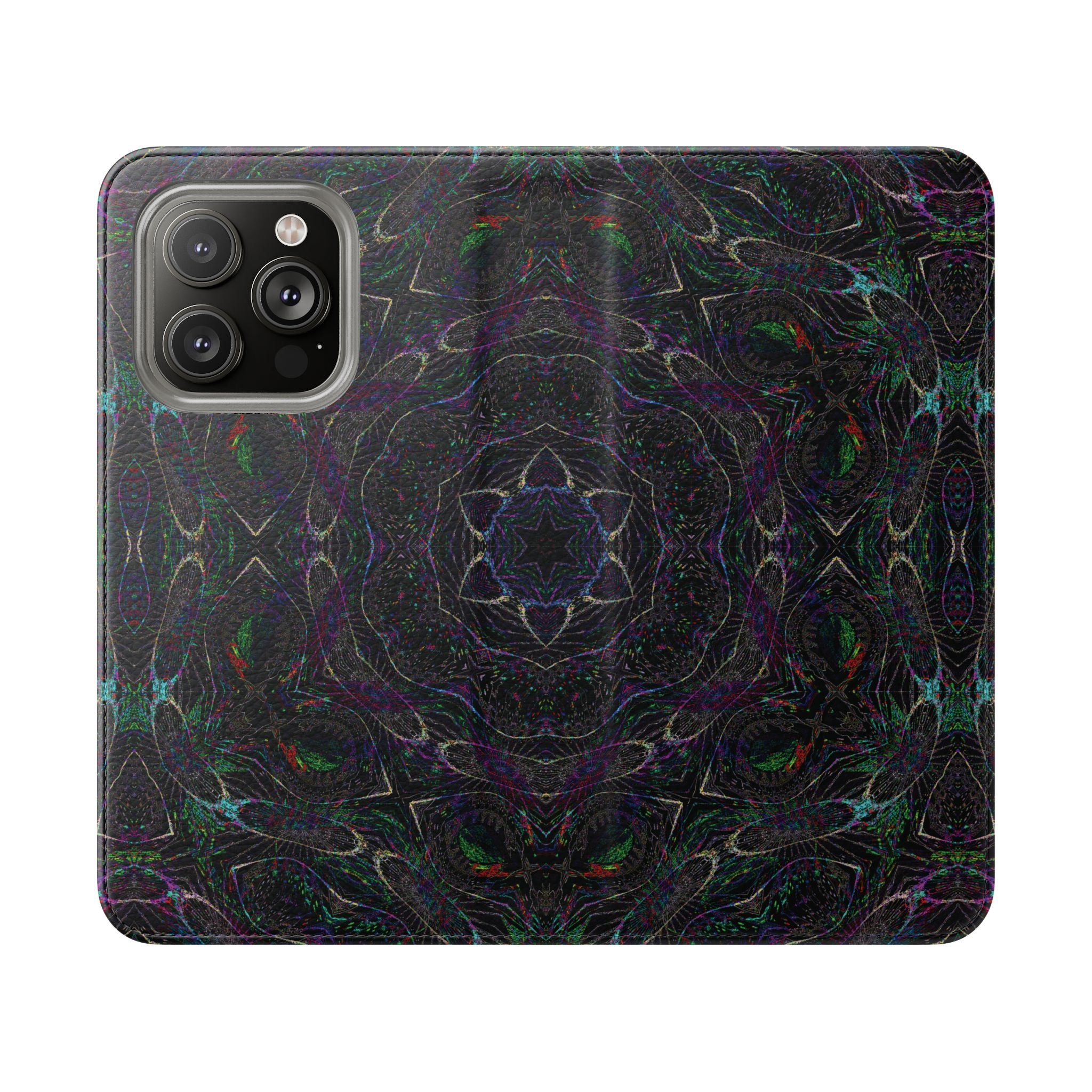 iPhone 14 Flip Case - P5 Kaleidoscopic No.32