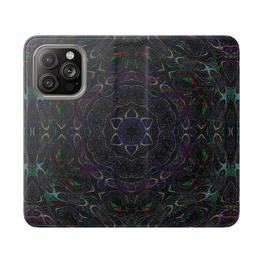 iPhone 14 Flip Case - P5 Kaleidoscopic No.32