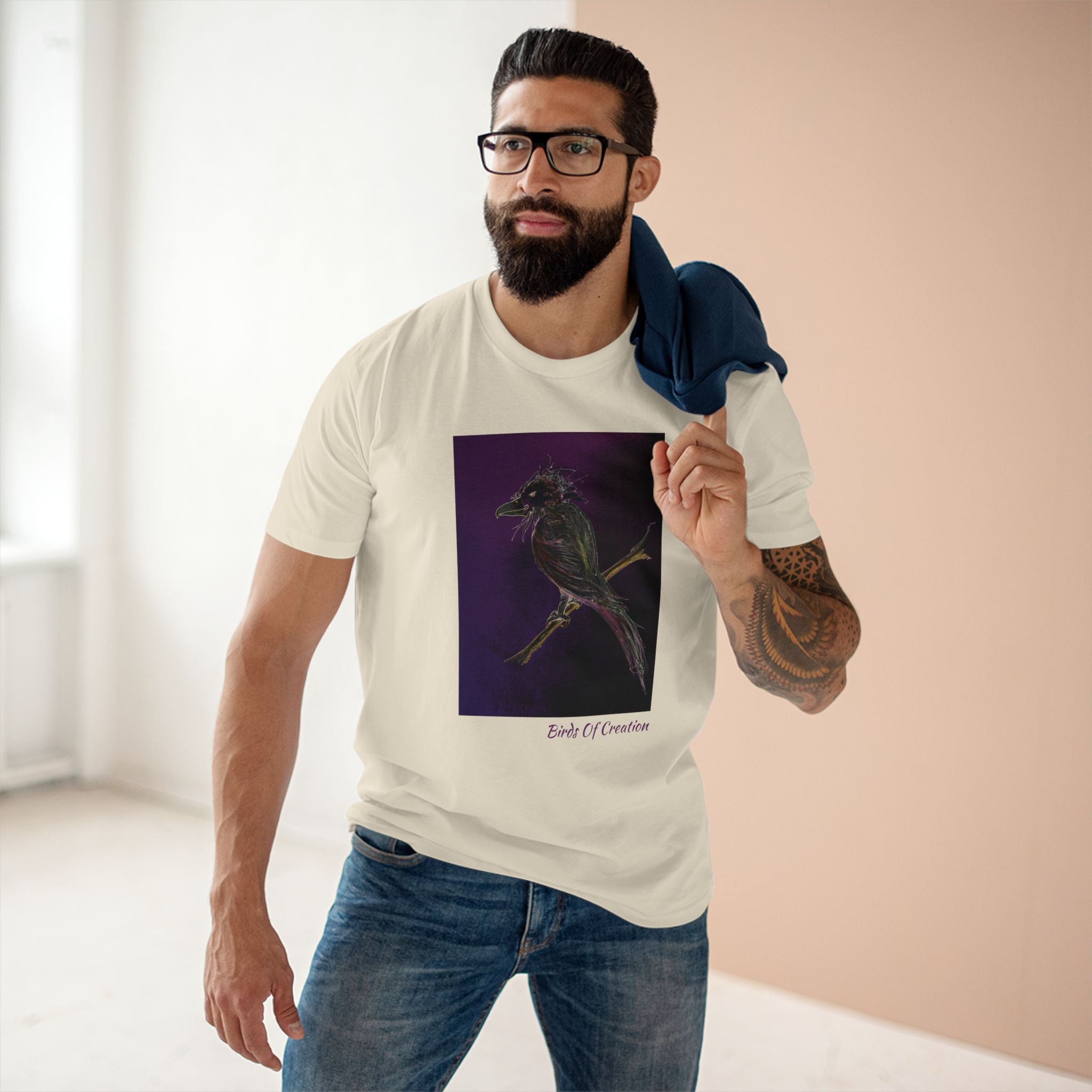 Men's Staple Tee - Birds Of Creation No.1