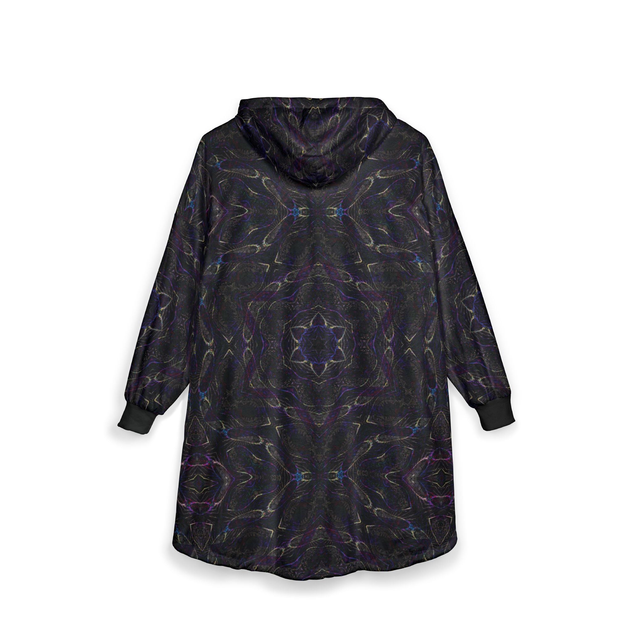 Unisex Hooded Blanket - P5 Kaleidoscopic No. 13