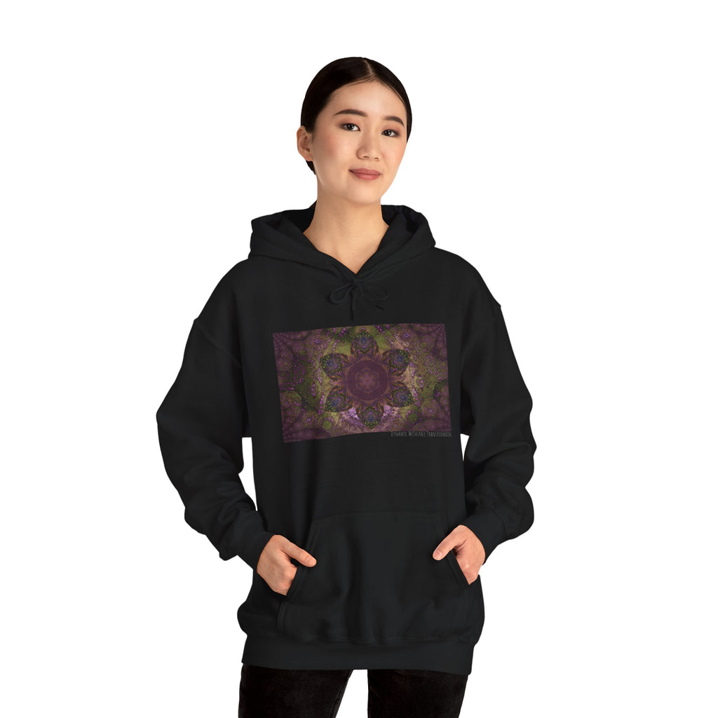 Unisex Heavy Blend™ Hooded Sweatshirt - Love Light Flowers No.L8LM3