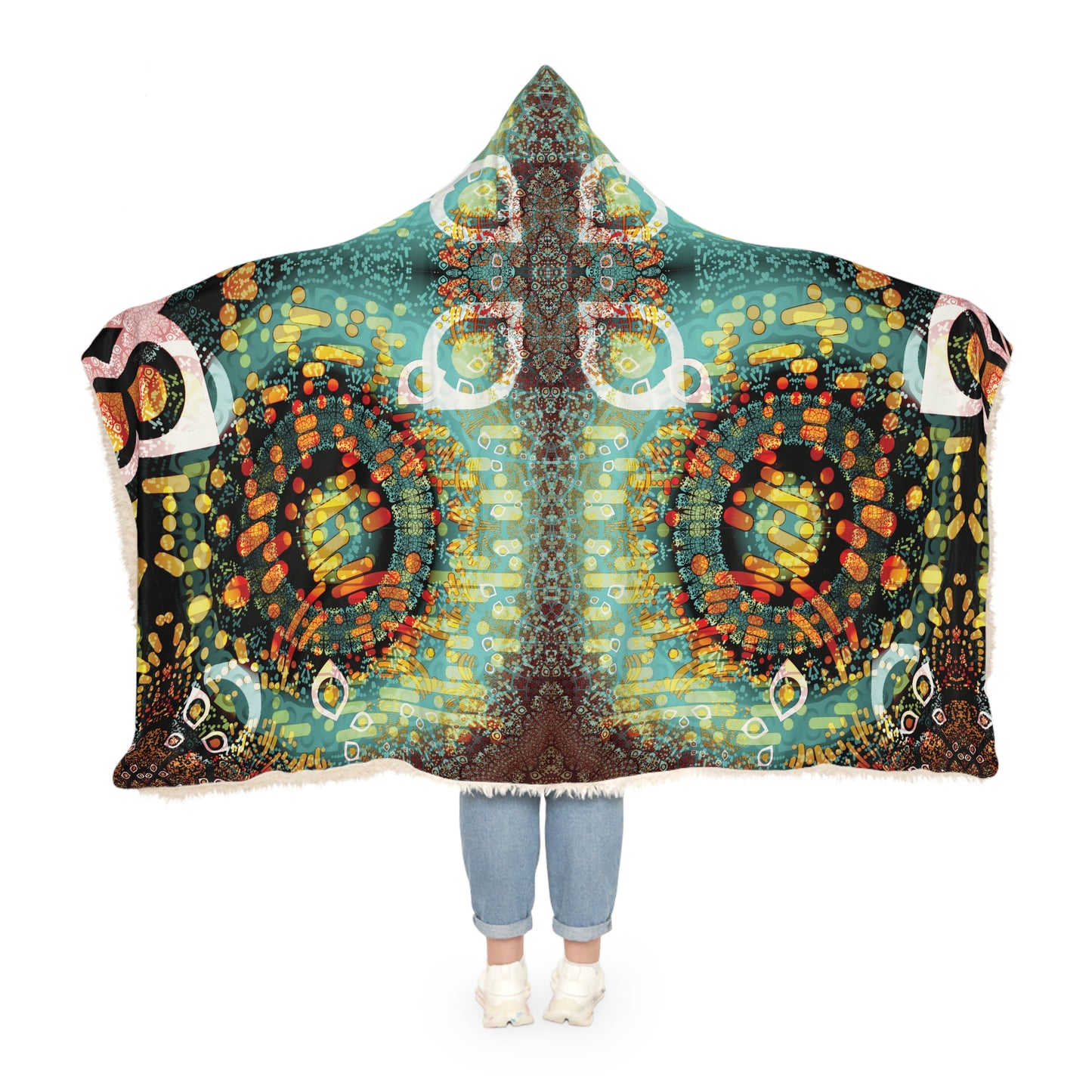 Snuggle Blanket - Psychedelic QR No.1