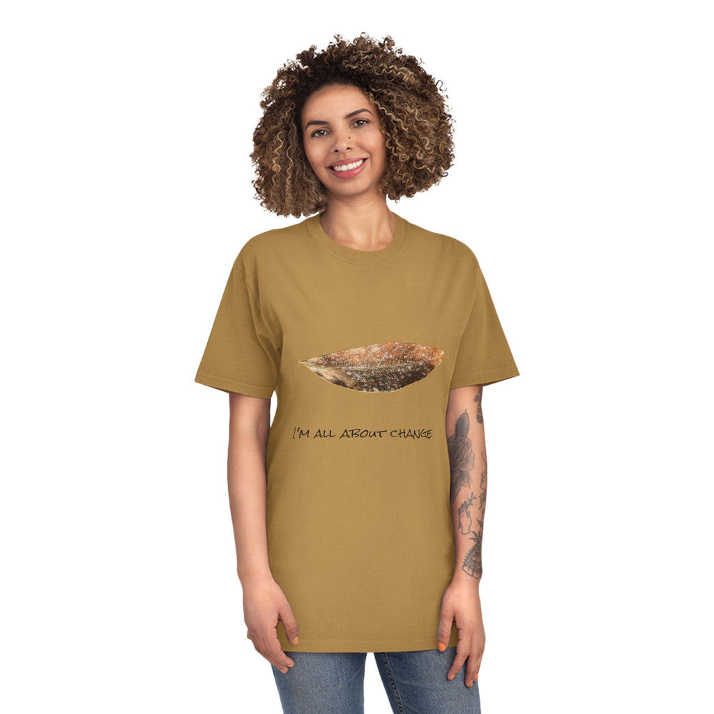 Unisex Faded Shirt - All About Change No.1