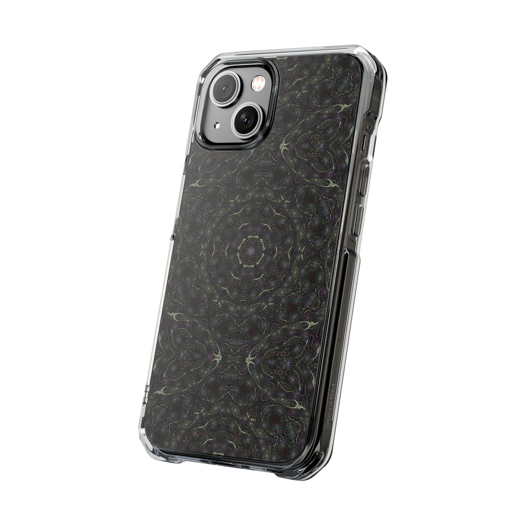 iPhone 14 Magnetic Clear Impact Case - P5 Kaleidoscopic No.18