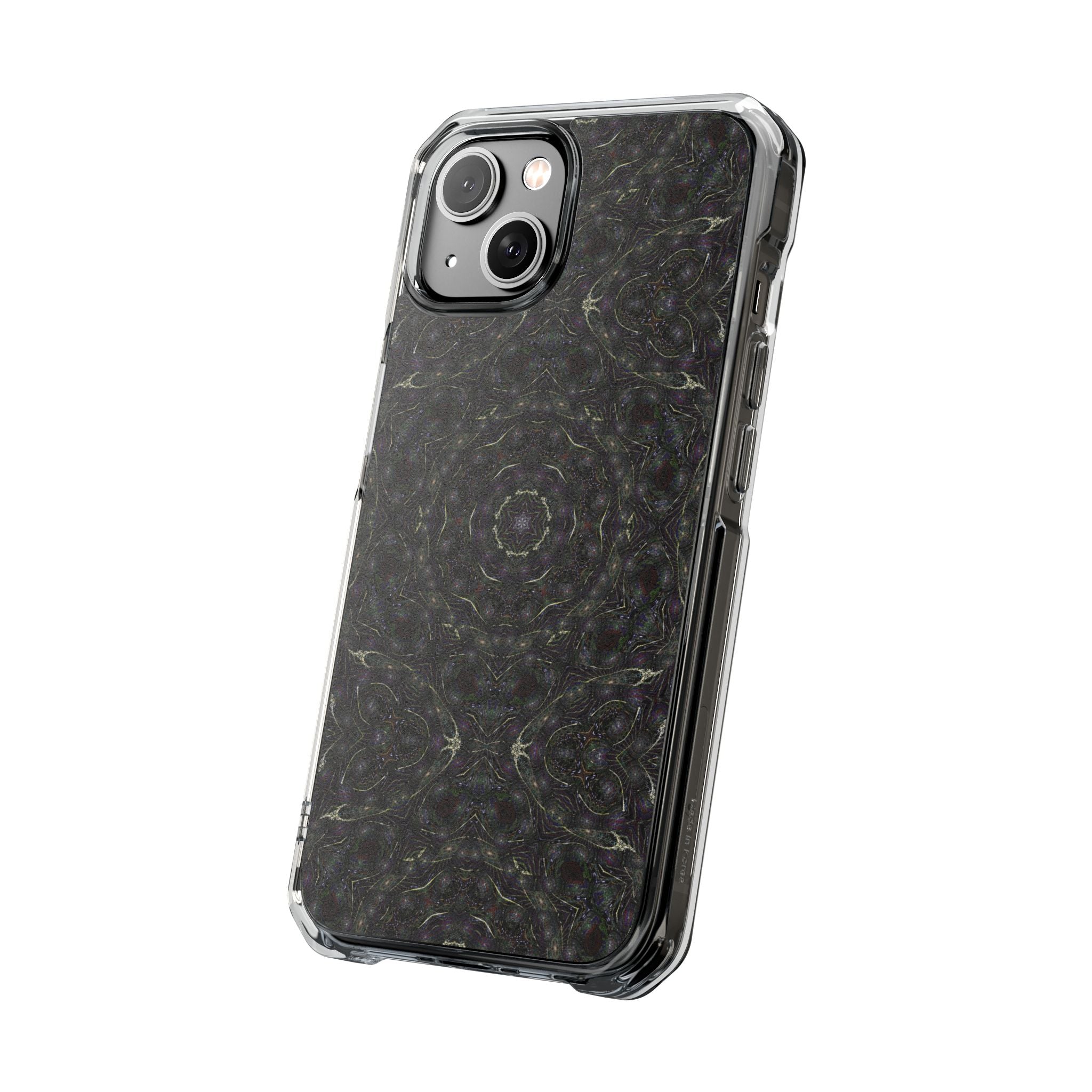 iPhone 14 Magnetic Clear Impact Case - P5 Kaleidoscopic No.18