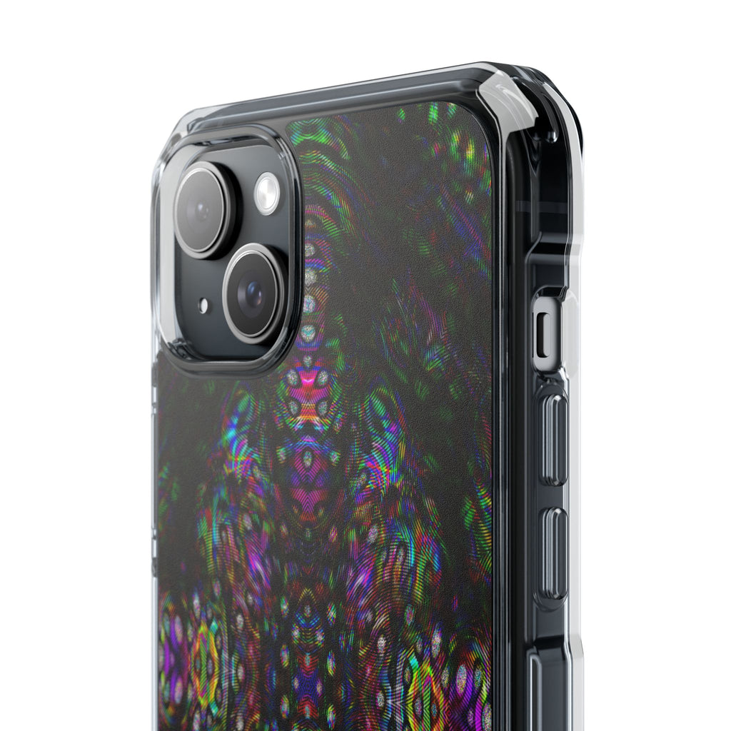 iPhone 15 Magnetic Clear Impact Case - DMT Scribe Tiles No.2