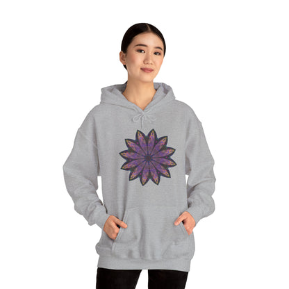 Unisex Heavy Blend™ Hooded Sweatshirt - Love Light Mandalas No.24