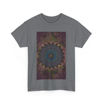 Unisex Heavy Cotton Tee - Love Light Spheres No. L8S1