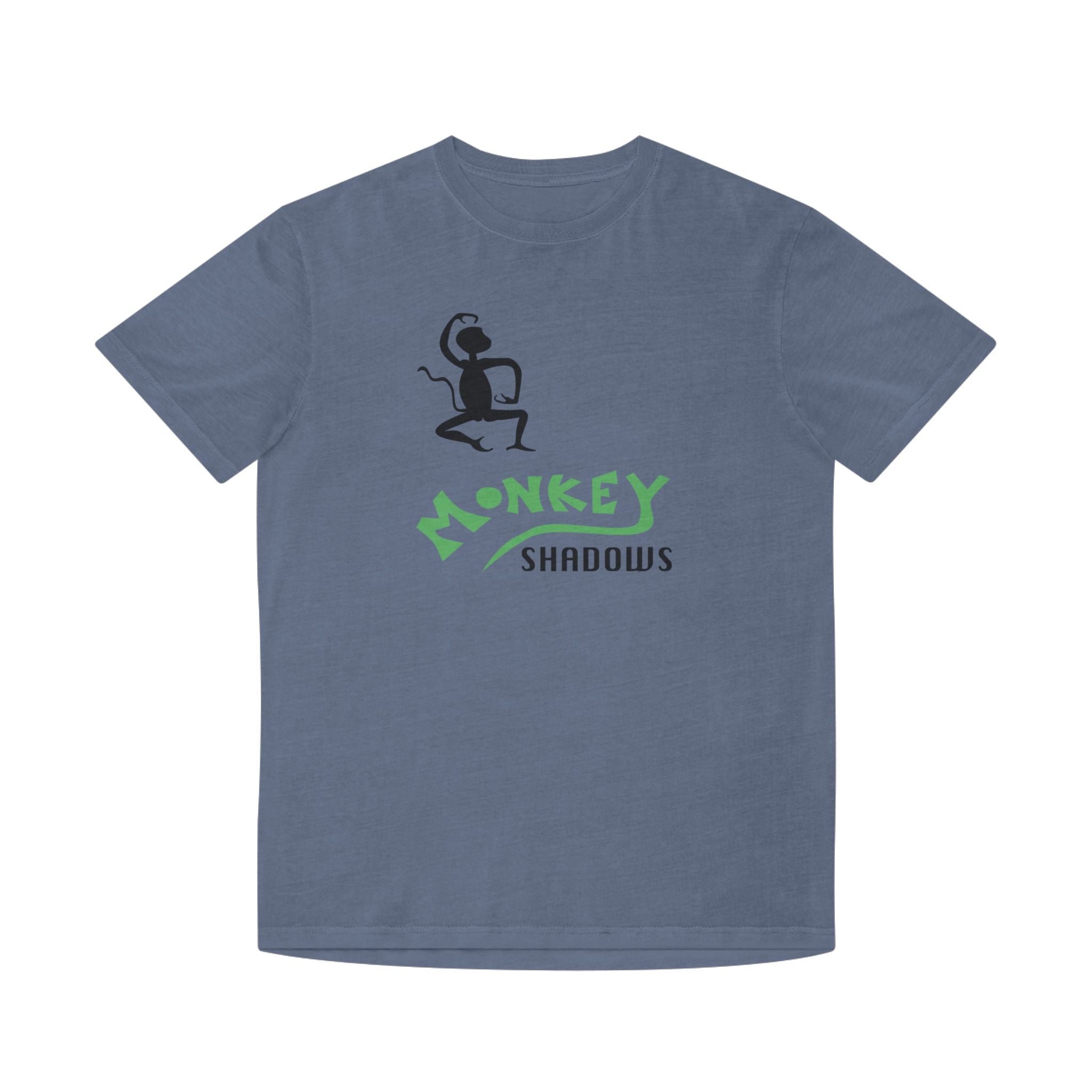 Unisex Faded Shirt - Monkey Shadows