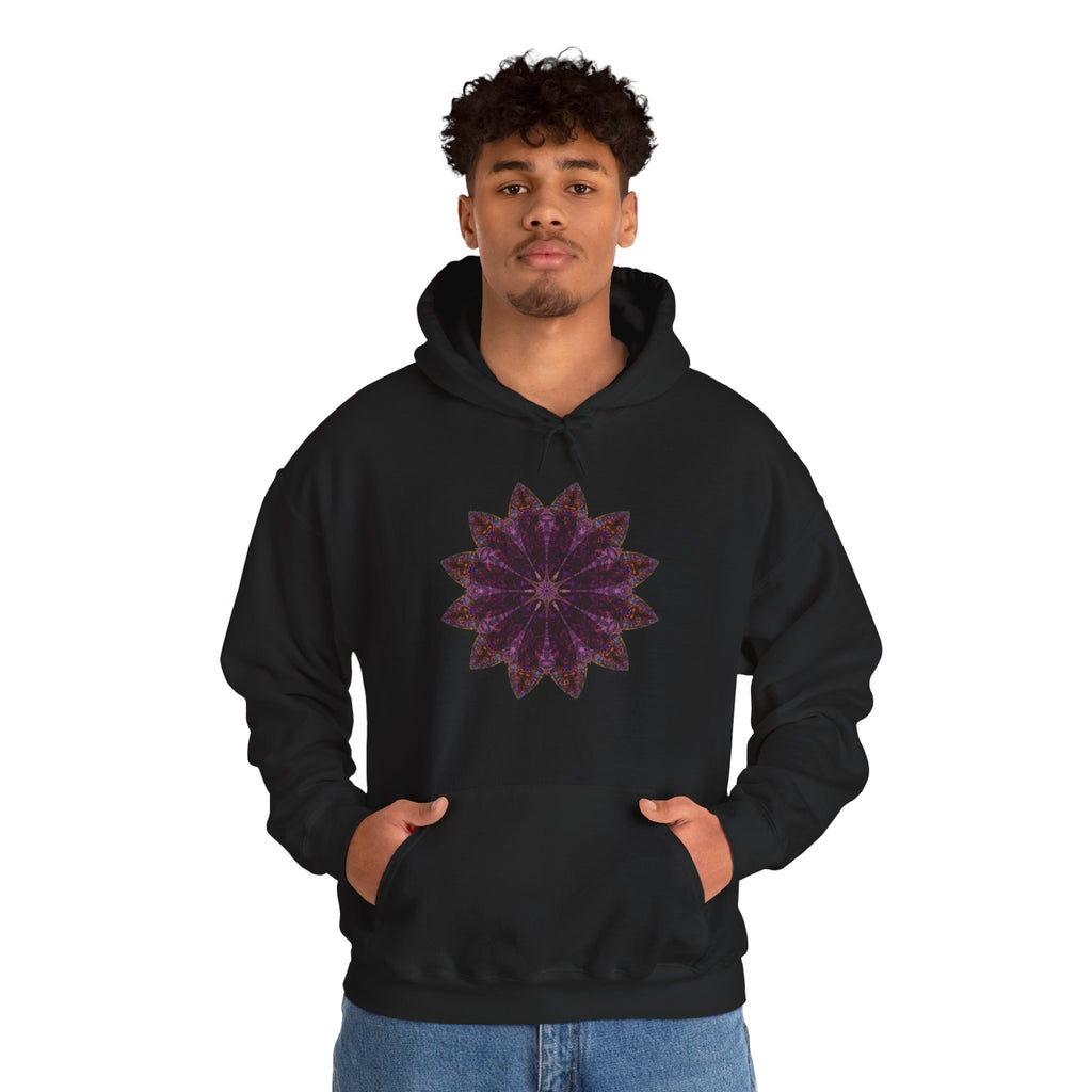 Unisex Heavy Blend™ Hooded Sweatshirt - Love Light Mandalas No.15