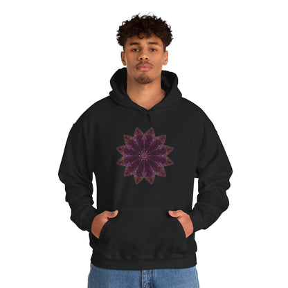 Unisex Heavy Blend™ Hooded Sweatshirt - Love Light Mandalas No.15
