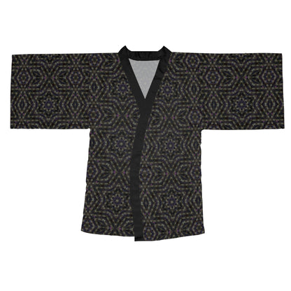 Long Sleeve Kimono Robe - P5 Kaleidoscopic No.12