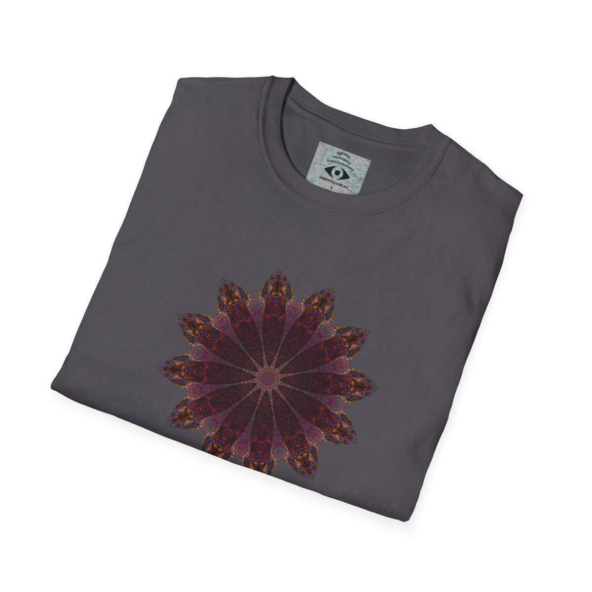 Unisex Softstyle T-Shirt - Love Light Mandalas No.5