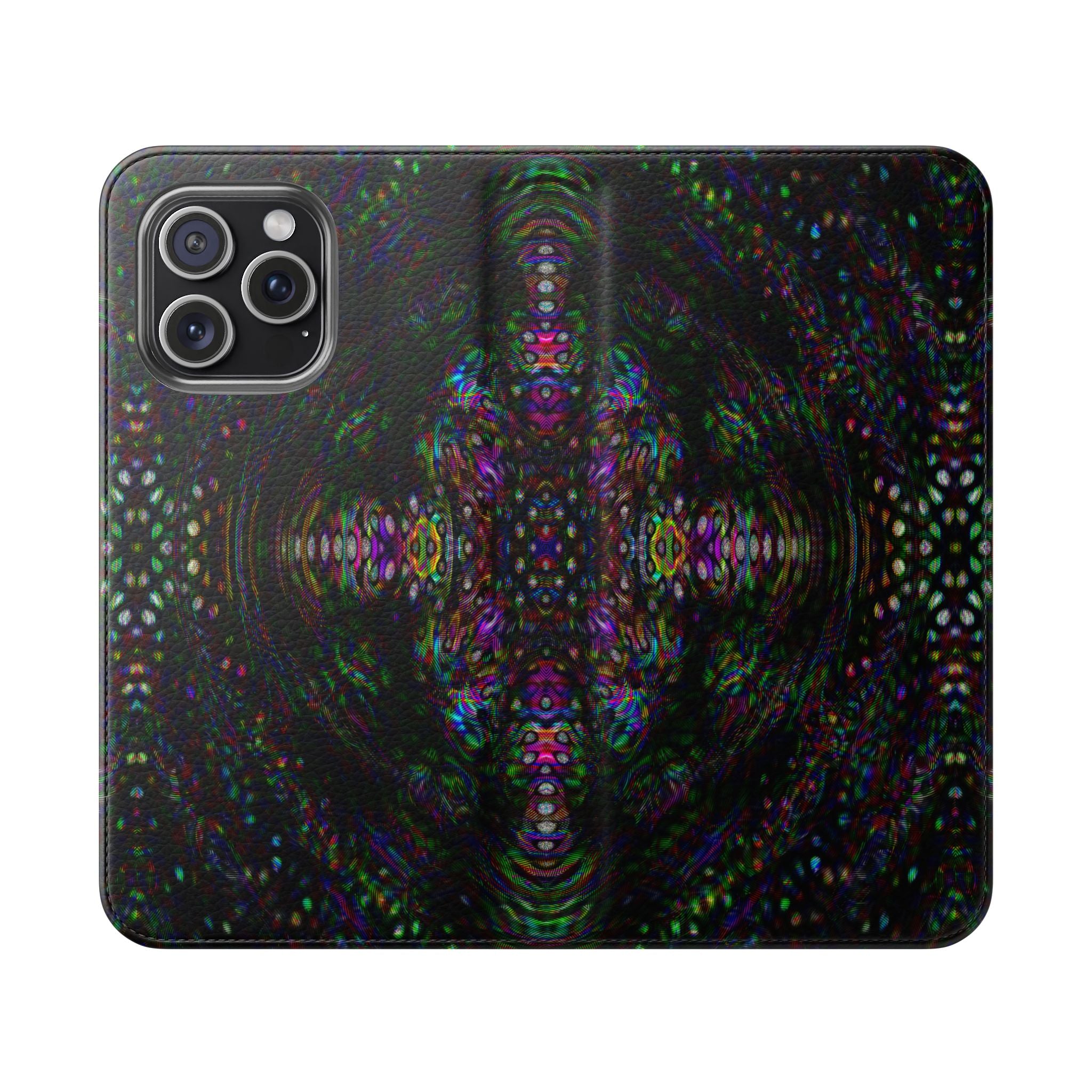 iPhone 15 Flip Case - DMT Scribe Tiles No.2