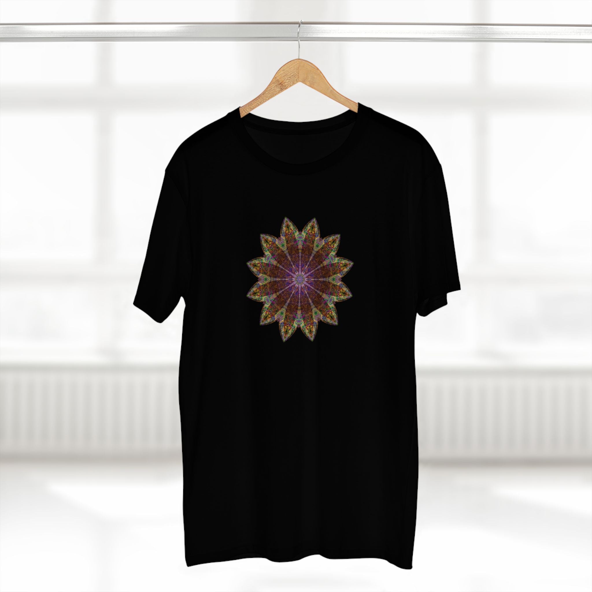 Men's Staple Tee - Love Light Mandalas No.13
