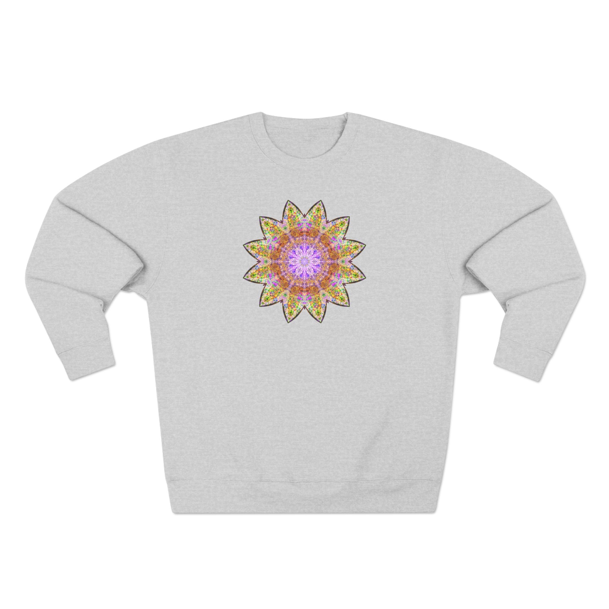 Unisex Crewneck Sweatshirt - Love Light Mandalas No.14