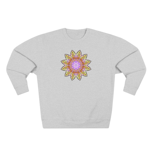 Unisex Crewneck Sweatshirt - Love Light Mandalas No.14