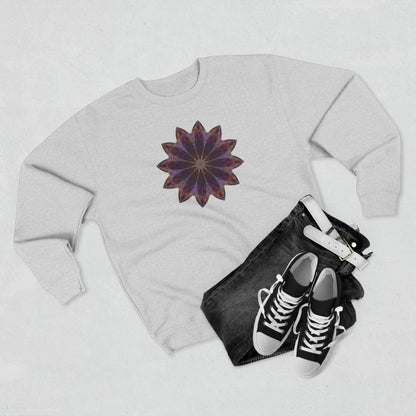 Unisex Crewneck Sweatshirt - Love Light Mandalas No.11