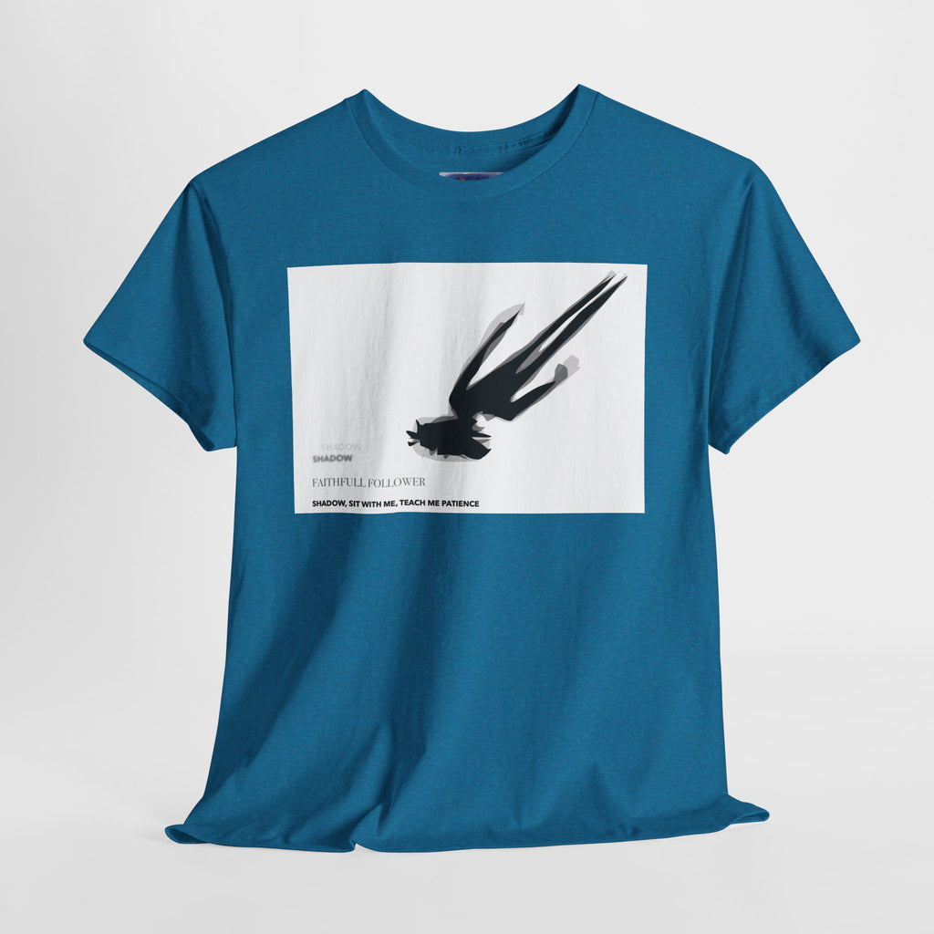 Unisex Heavy Cotton Tee - The Traveller Series (Shadow)