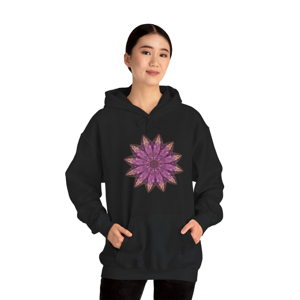 Unisex Heavy Blend™ Hooded Sweatshirt - Love Light Mandalas No.16
